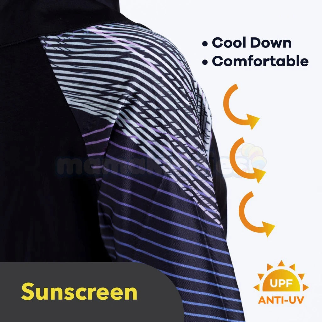 Muslim Swimwear Swimsuit Women Hijab 3-Pcs