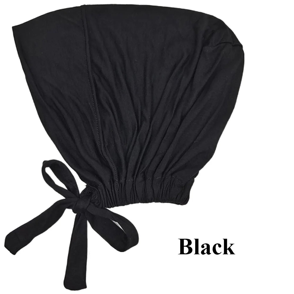 Soft Modal Inner Hijab Cap & Turban Bonnet for Muslim Women