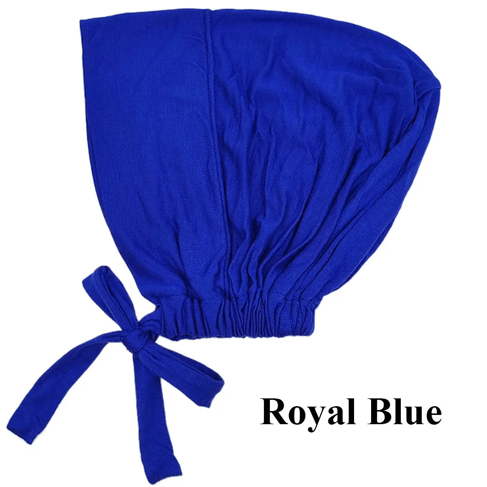 Soft Modal Inner Hijab Cap & Turban Bonnet for Muslim Women