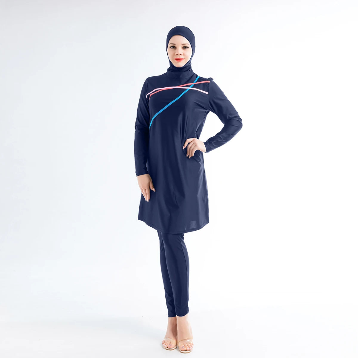 Muslim Swimwear Swimsuit Women Hijab 3-Pcs