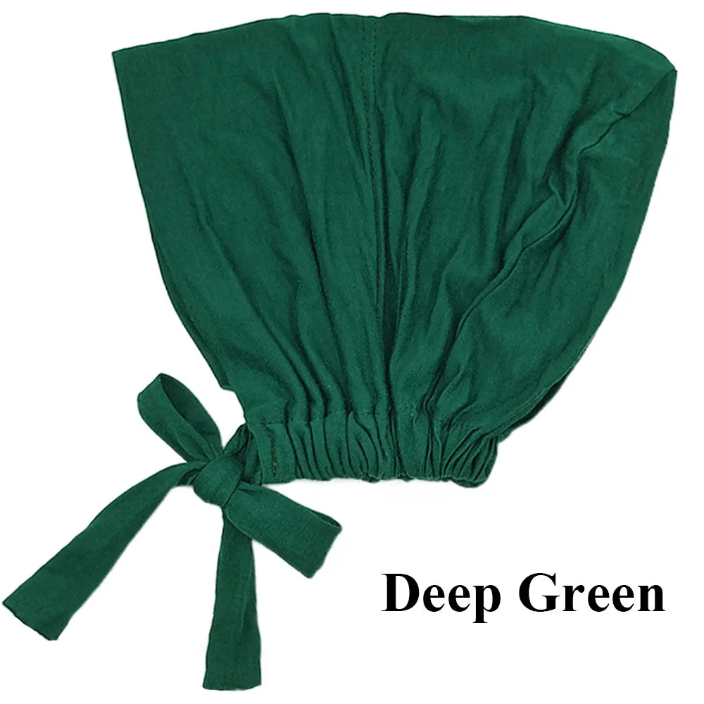 Soft Modal Inner Hijab Cap & Turban Bonnet for Muslim Women