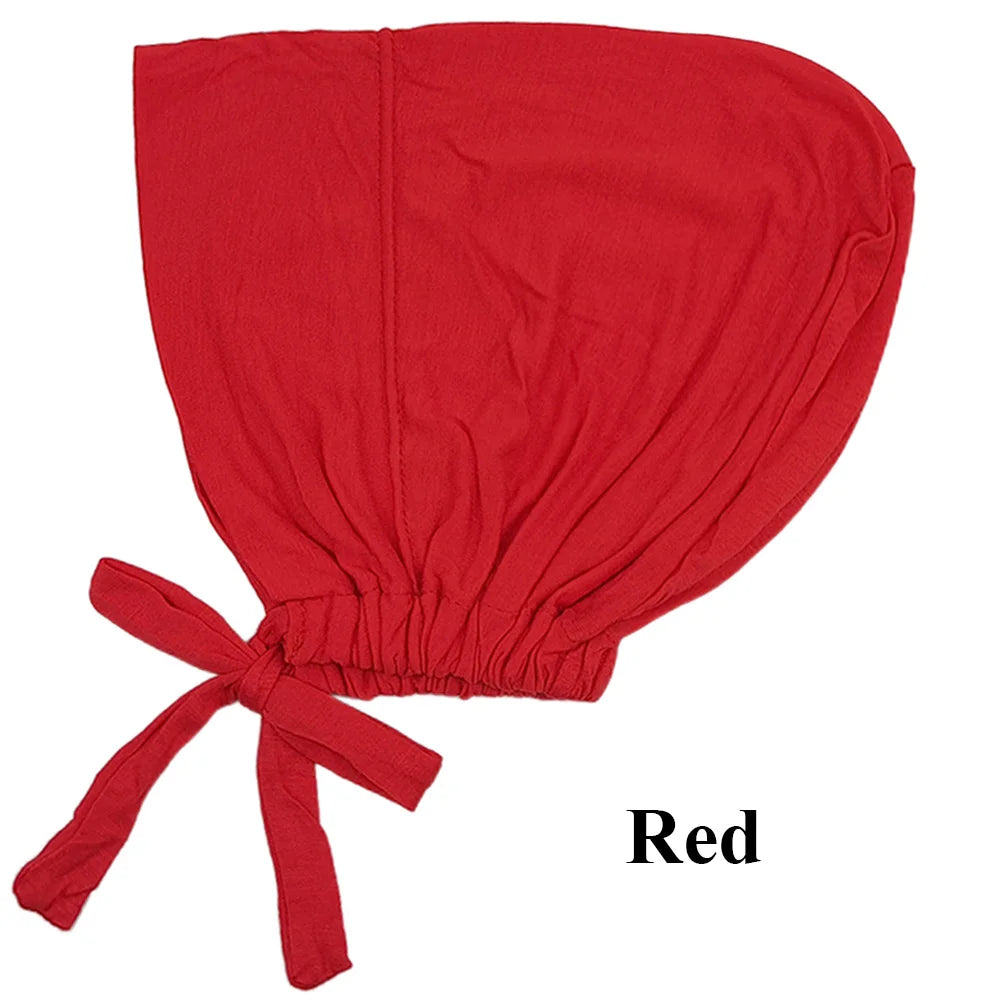 Soft Modal Inner Hijab Cap & Turban Bonnet for Muslim Women